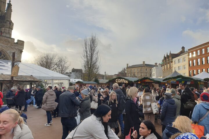 Exeter Cathedral Christmas Market