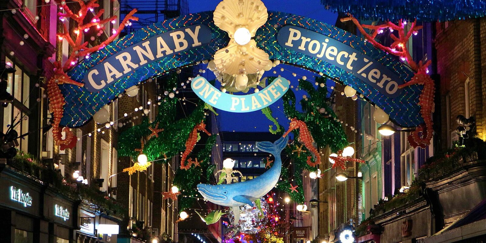Carnaby Street Christmas Lights Switch-On