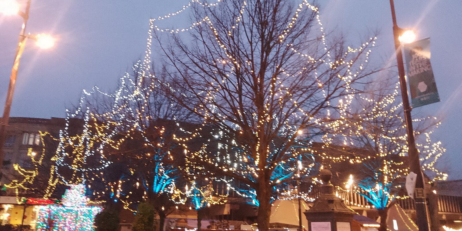 Derby Christmas Lights Switch-On