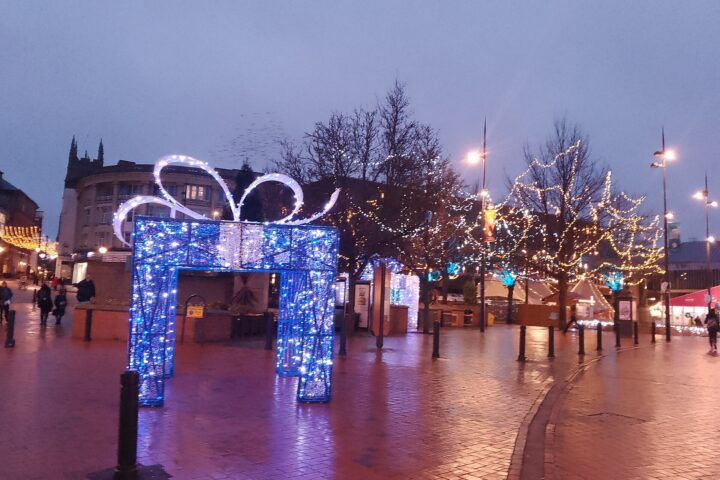 Derby Christmas Lights Switch-On